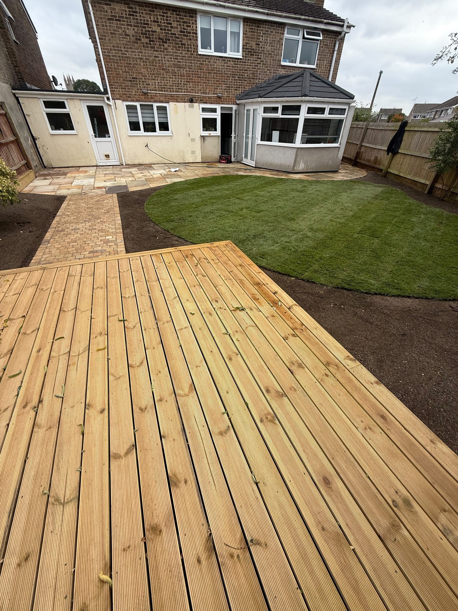 Timber decking